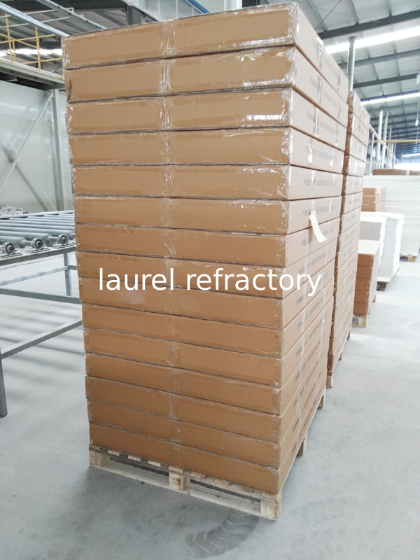 Refractory Ceramic Fiber Board 1260C 10mm 25mm 50mm For Fire Resistant Furnace