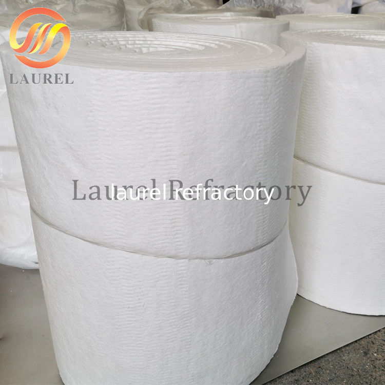 Flexible White Ceramic Fiber Blanket in Industrial Furnace Wall Lining